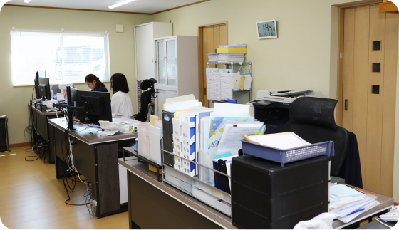 事務所内の様子