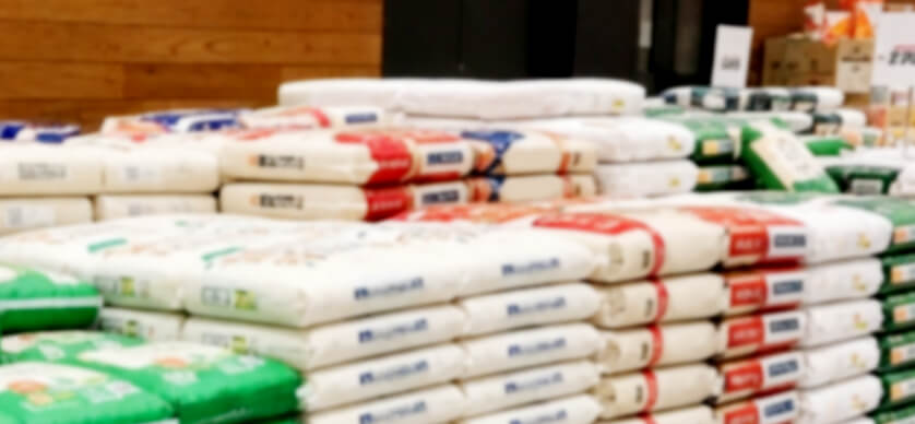 店頭に並ぶお米